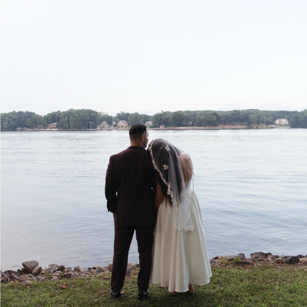 BHLDN Strapless Cream Dress - Picture 6 of 13